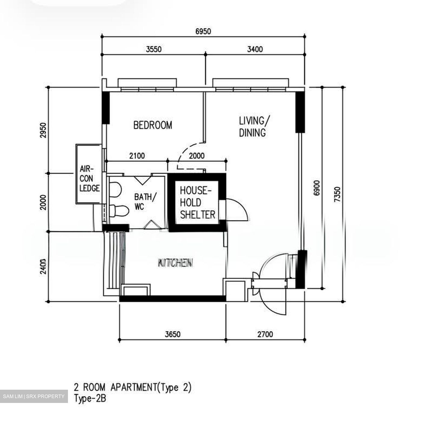 Blk 675B Fern Grove @ Yishun (Yishun), HDB 2 Rooms #588811881